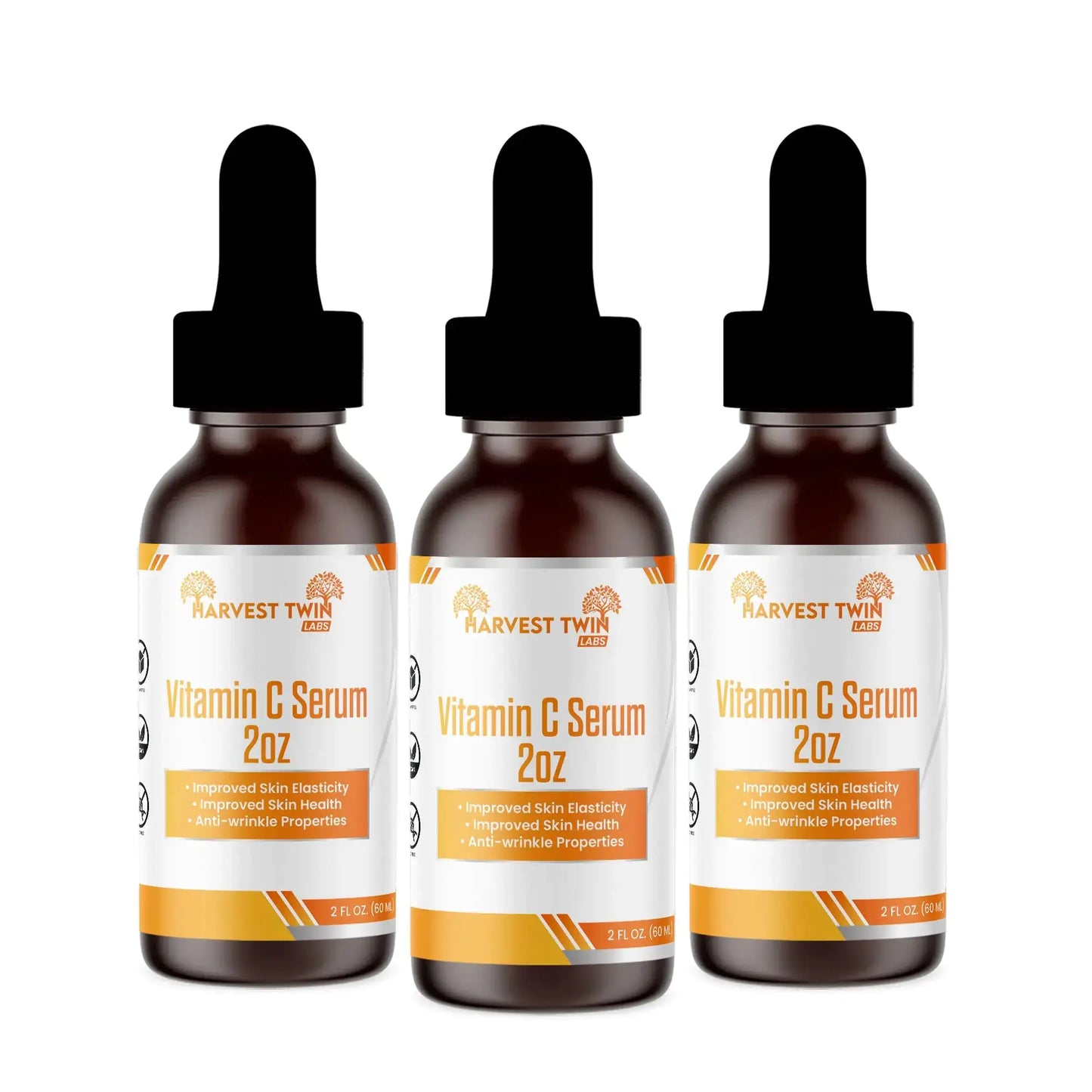 Vitamin C Serum 3-Pack 2oz Anti-Aging for Skin Health