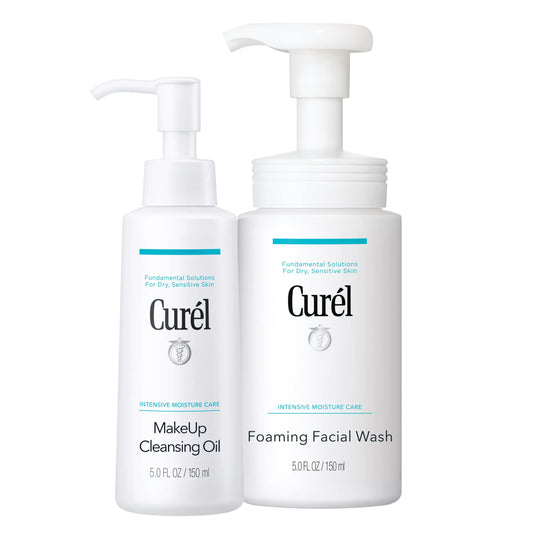 💧 Curel Makeup Cleansing Oil and Face Wash for Dry Sensitive Skin